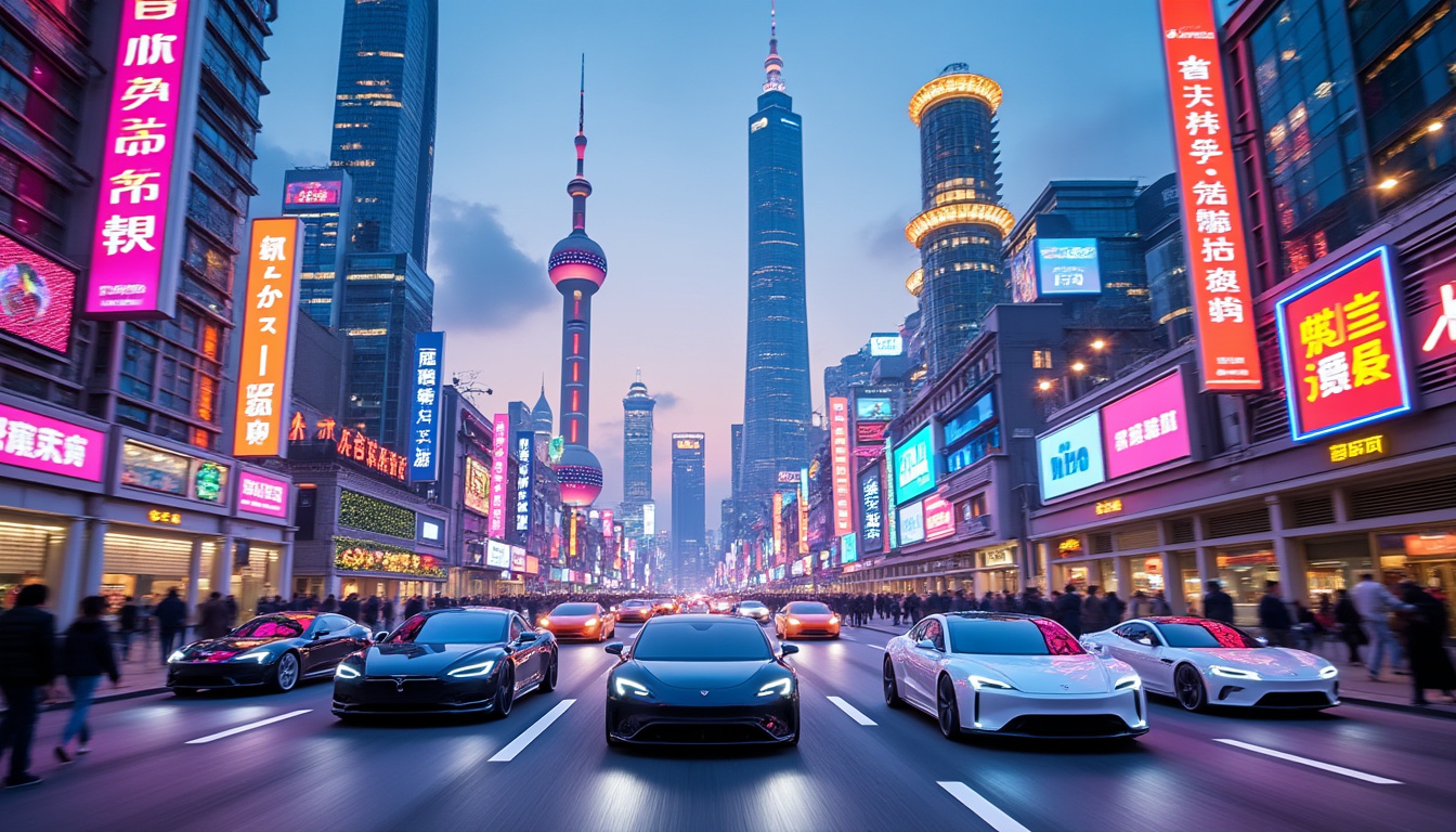 Shanghai 2025 : l'intensification de la compétition des véhicules ...