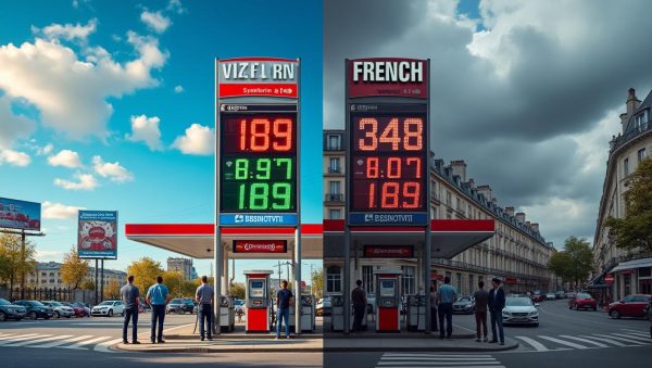 analyse des facteurs expliquant la baisse des prix des carburants dans certains pays et pourquoi la france ne bénéficie pas de cette réduction.