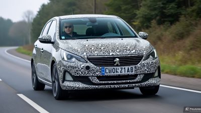 la future peugeot 208 de 2027 a été aperçue lors de ses premiers essais sur route. découvrez les premières informations sur la prochaine citadine de la marque.