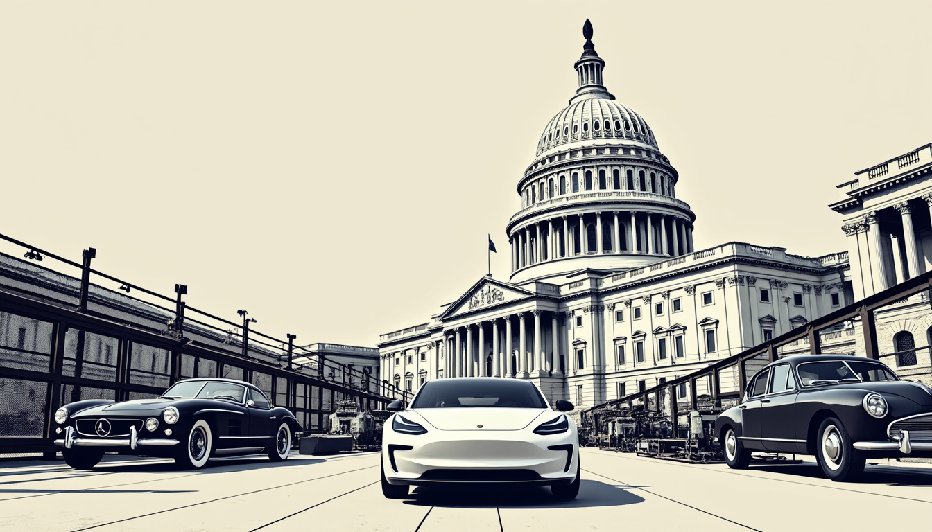 le sénat américain reporte le vote sur les mesures visant à limiter la concurrence des constructeurs automobiles chinois.