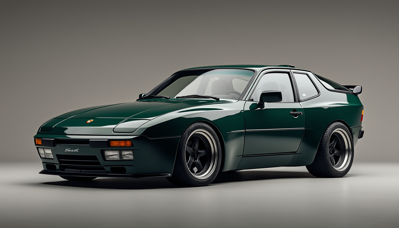 découvrez la porsche 944 réinventée en élégant break de chasse : une interprétation audacieuse qui mêle lignes sportives et silhouette raffinée.