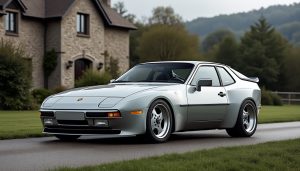 la porsche 944 se réinvente en break de chasse élégant : découvrez cette transformation audacieuse qui mêle design iconique et esprit sportif.