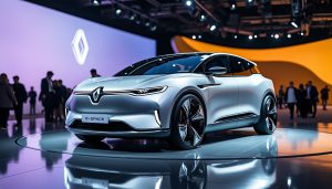 découvrez le renault e-space concept, une vision de la voiture familiale électrique de demain, qui sera dévoilée au mondial de l’auto 2026.