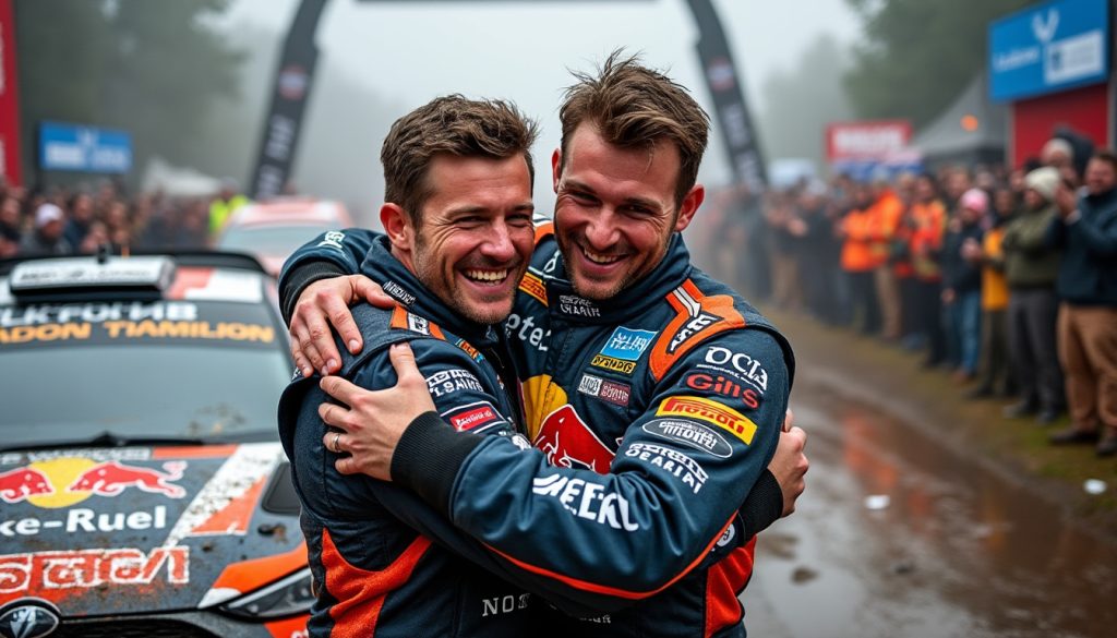 elfyn evans et scott martin décrochent le titre mondial wrc 2026 au terme d’une saison intense, conclue dans un suspense haletant.