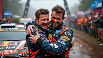 elfyn evans et scott martin décrochent le titre mondial wrc 2026 au terme d’une saison intense, conclue dans un suspense haletant.